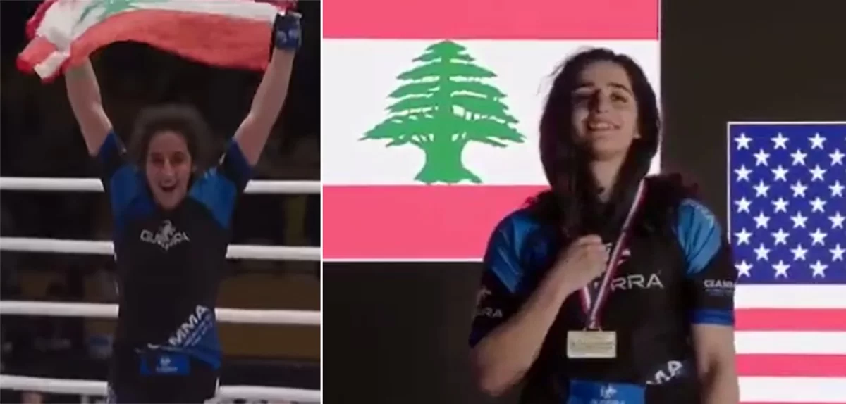Photo of اللبنانية “ساندرا سكر” قاومت الجراح والحزن بذهبية الفنون القتالية