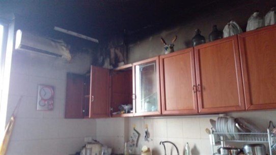Photo of إخماد حريق داخل شقة سكنية