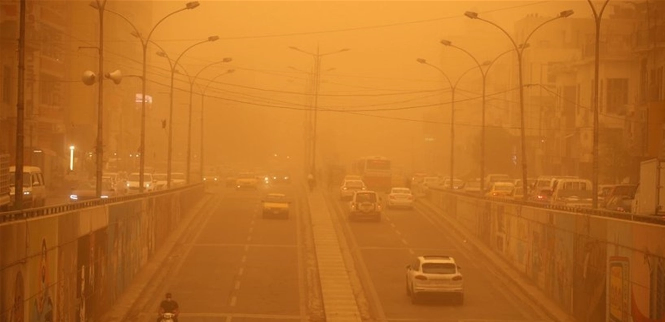 Photo of مطار بغداد يعلق جميع الرحلات بسبب سوء الأحوال الجوية