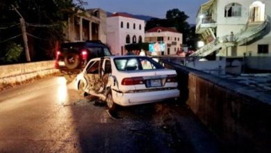 Photo of جريحان في حادث سير