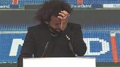 Photo of خلال مؤتمر وداعه الذي نظمه ناديه ريال مدريد… المدافع البرازيلي مارسيلو يدخل في حالة بكاء (فيديو)