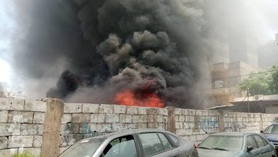 Photo of الدخان يتصاعد.. صوت انفجار قويّ يهزّ بيروت (صور)