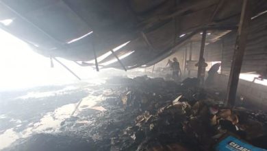 Photo of بالصور: حريق كبير في الشويفات