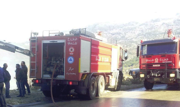 Photo of إخماد حريق داخل غرفة كهرباء في الجناح