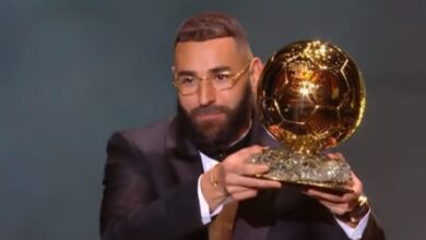 Photo of حفل الكرة الذهبية.. بنزيما يُتوج بجائزة أفضل لاعب في العالم لعام 2022