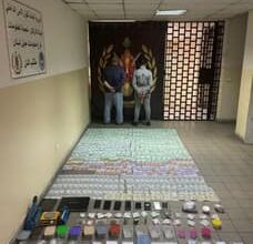 Photo of توقيف شخصين من شبكة تنقل المخدرات وتوزّعها على المروّجين