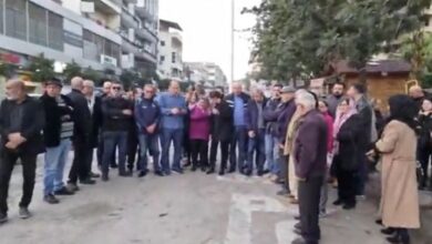 Photo of وقفة احتجاجية على إطلاق موقوفي تفجير مرفأ بيروت أمام سرايا النبطية