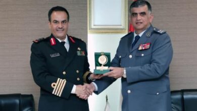 Photo of عثمان استقبل الملحق العسكري السعودي