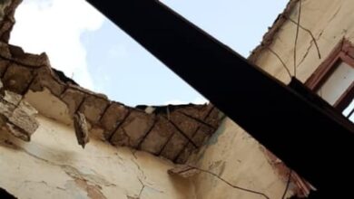 Photo of العاصفة تضرب… وخسائر في المزروعات وانهيار جدران دعم