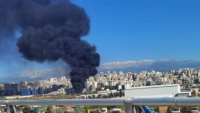 Photo of حريق في سوق الأحد في طرابلس