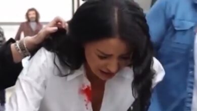 Photo of بالفيديو: ماذا أصاب ماغي بو غصن أثناء تصوير مسلسل للموت؟.