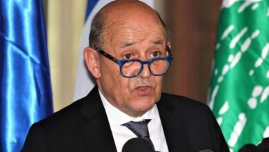 Photo of لو دريان من السراي: الهدف من زيارتي للبنان استطلاع الوضع سعيا للمساعدة