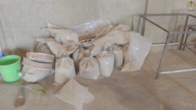 Photo of بالصّور: ضبط معامل للمخدّرات في اليمونة