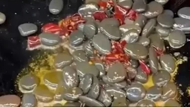 Photo of صينيون يتناولون الحجارة المنكهة بالتوابل..كيف يتم طبخ هذا الطبق من الطعام؟