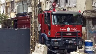 Photo of إخماد حريق داخل شقة