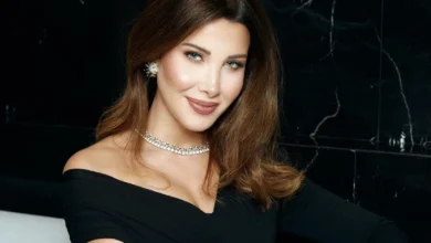 Photo of نانسي عجرم بحفلة خاصة برفقة زوجها و مروان خوري!