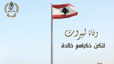 Photo of الجيش: يبقى أملنا أن لبنان سيتجاوز التحديات