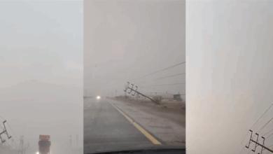 Photo of رياح شديدة وأمطار غزيرة.. شاهدوا ما فعلته العاصفة الترابية في السعودية (فيديو)
