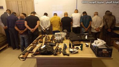 Photo of عملية دهم وتوقيف 13 شخصًا لتورطهم في إشكال عائلي تخلّله إطلاق نار