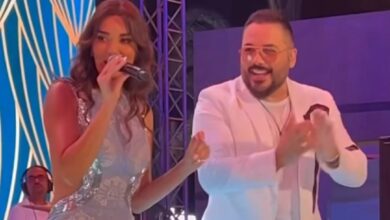 Photo of سيرين عبد النور تغني مع رامي عياش في حفل العلمين !