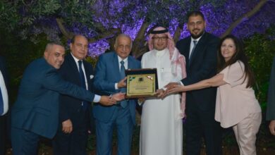 Photo of وفد من اتحاد جمعيّات العائلات البيروتيّة بضيافة البخاري في اليرزة