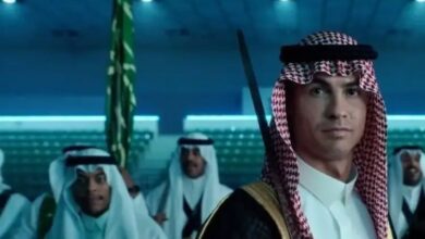 Photo of بالفيديو: رونالدو يحتفل باليوم الوطني السعودي