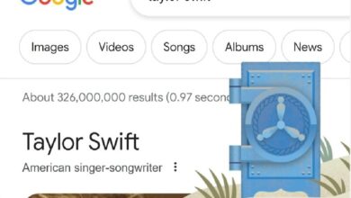 Photo of لعبة لتايلور سويفت على “Google”… وتفاعل كبير!