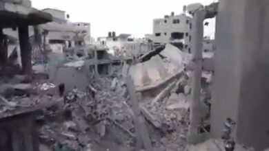 Photo of تصوير جوي يظهر حجم الدمار في غزة