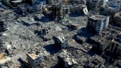 Photo of قناة الجزيرة تعرض صوراً حصرية للدمار الذي تعرضت له غزة
