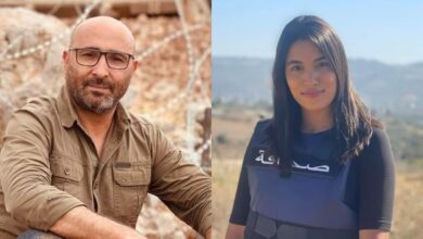 Photo of بالفيديو… وصول جثمان الشهيدين فرح عمر وربيع المعماري في قناة “الميادين”