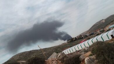 Photo of سحابة دخان كثيفة غطت أجواء النبطية وجوارها.. وهذا السبب