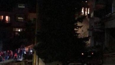 Photo of بالفيديو- إنفجار محوّل كهربائيّ عند مفرق بلدة برقايل العكارية