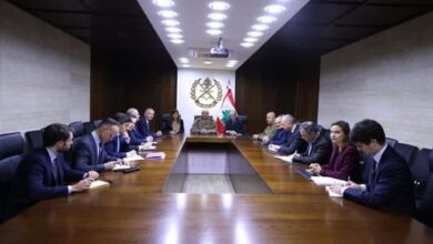 Photo of وفد أمني فرنسي في اليرزة… وشكر من قائد الجيش